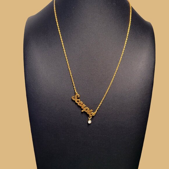Vintage Avon Scorpio Gold Plated Necklace - Picture 11 of 15